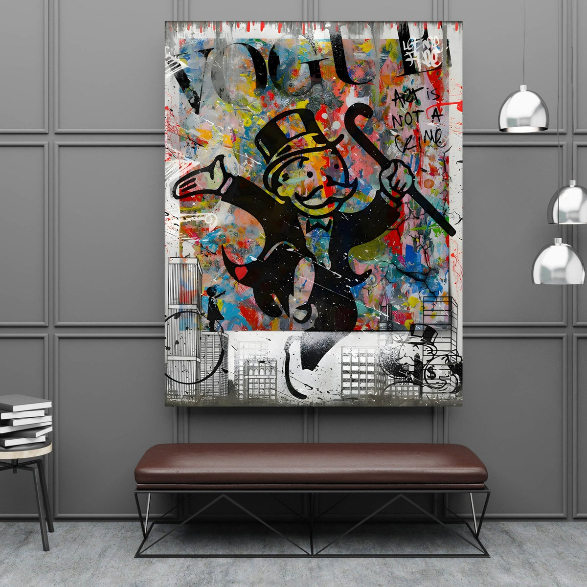 Street Art Canvas Wall Art - The Trendy Art