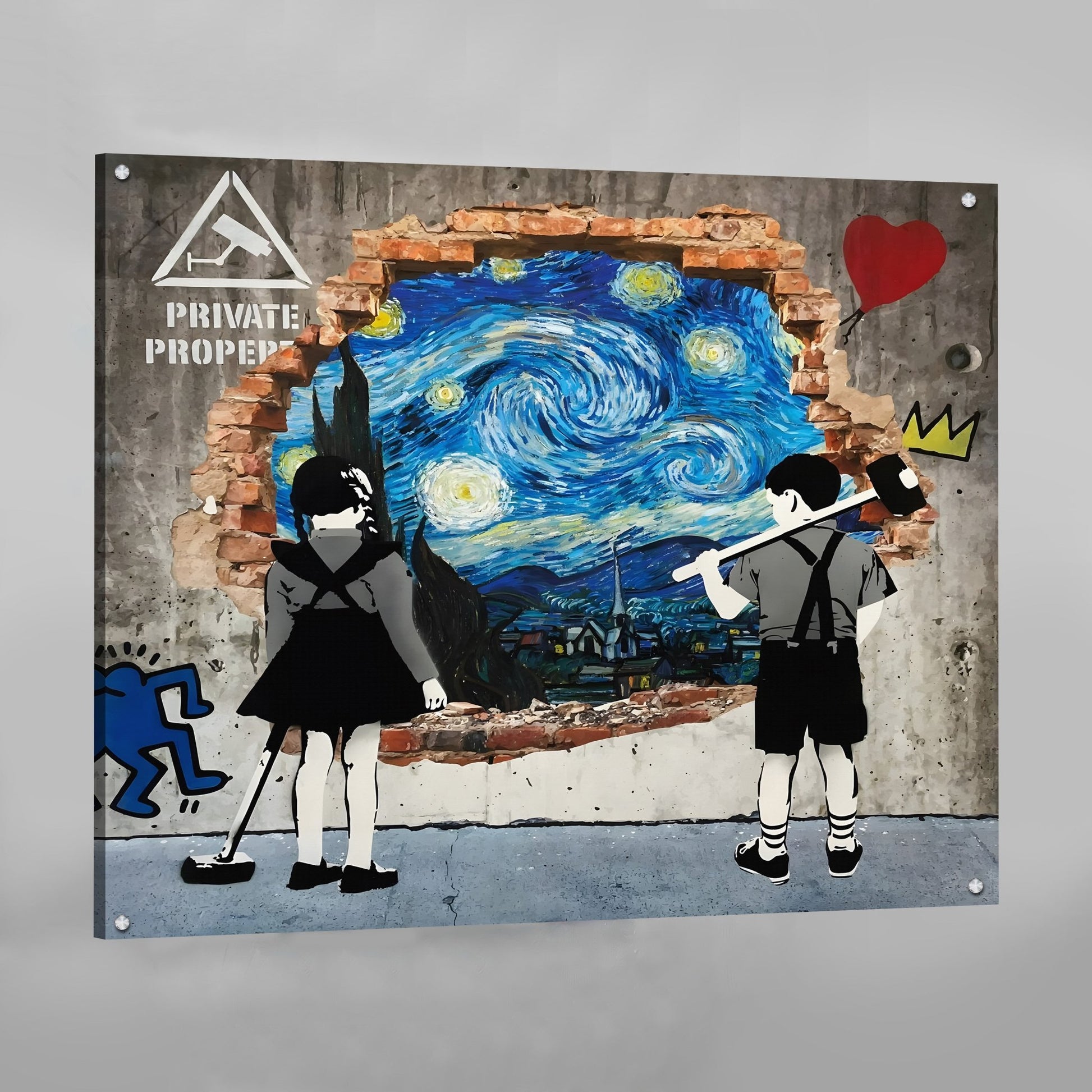 Street Art Wall Art - The Trendy Art