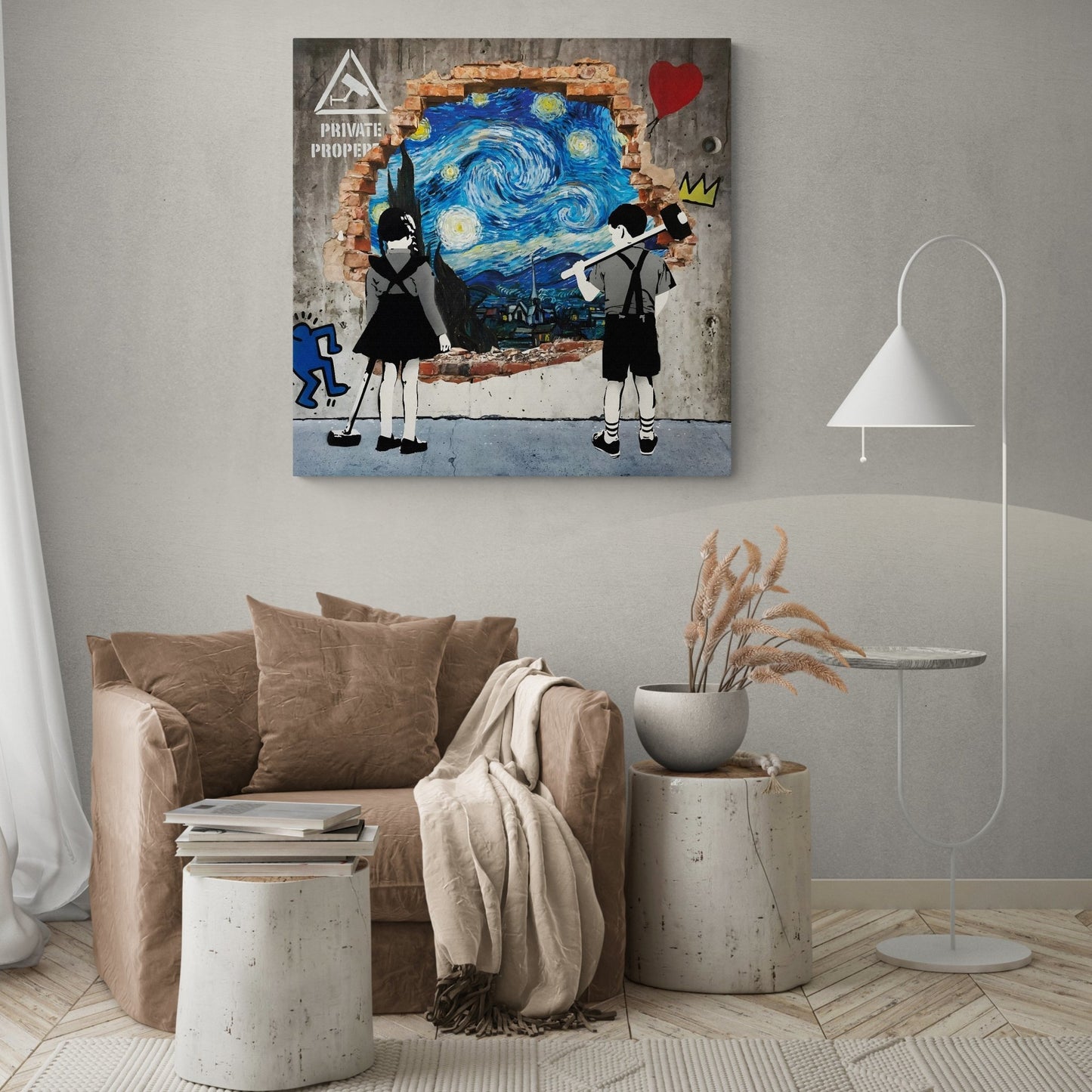 Street Art Wall Art - The Trendy Art