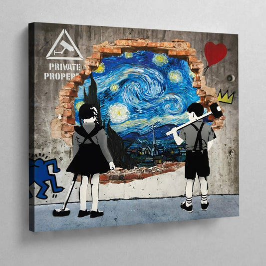 Street Art Wall Art - The Trendy Art