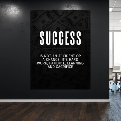 Success Canvas - The Trendy Art