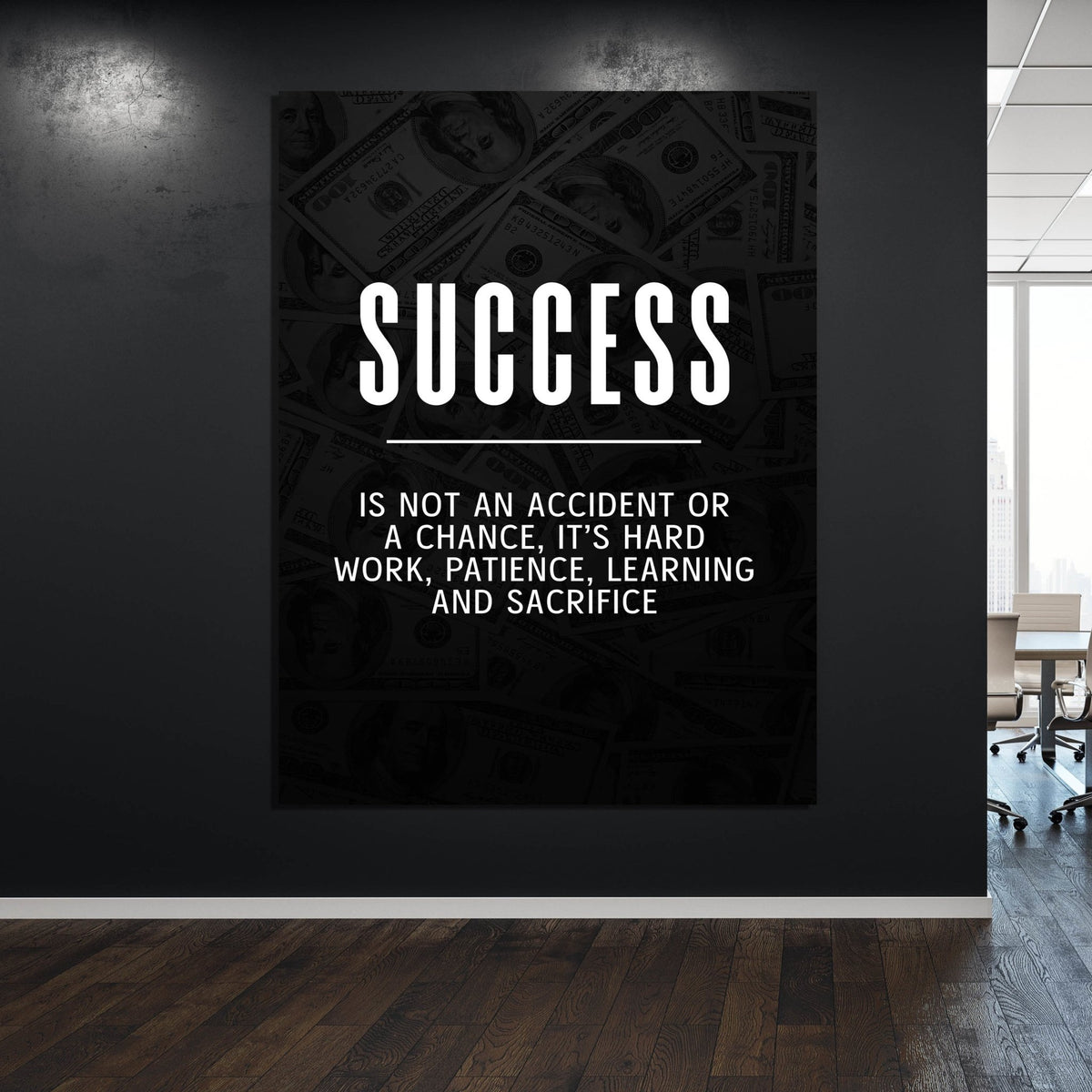 Success Canvas - The Trendy Art