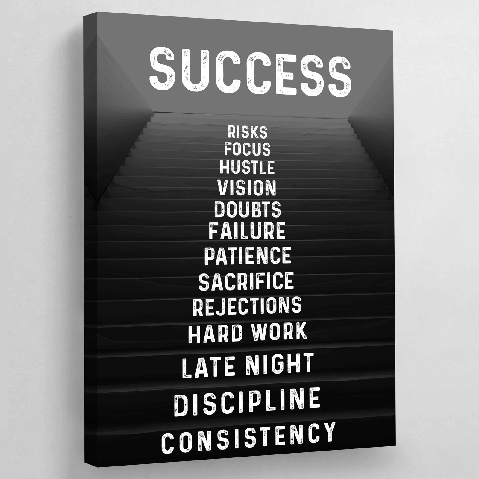 Success Canvas Art - The Trendy Art