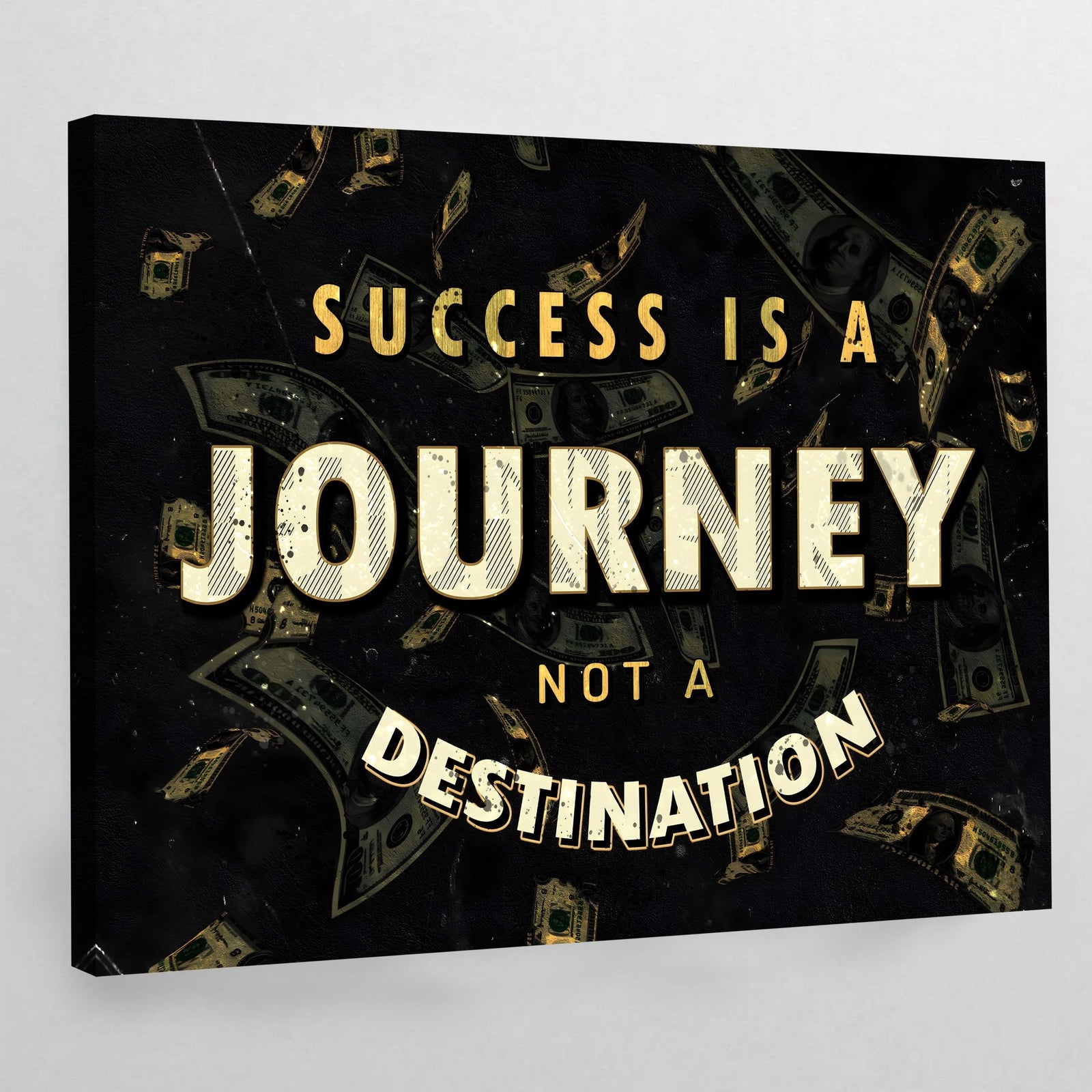 Success Is A Journey Wall Art - The Trendy Art