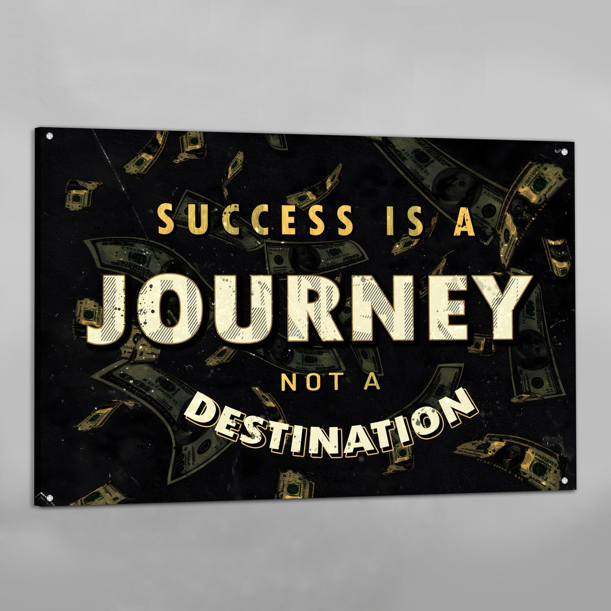 Success Is A Journey Wall Art - The Trendy Art