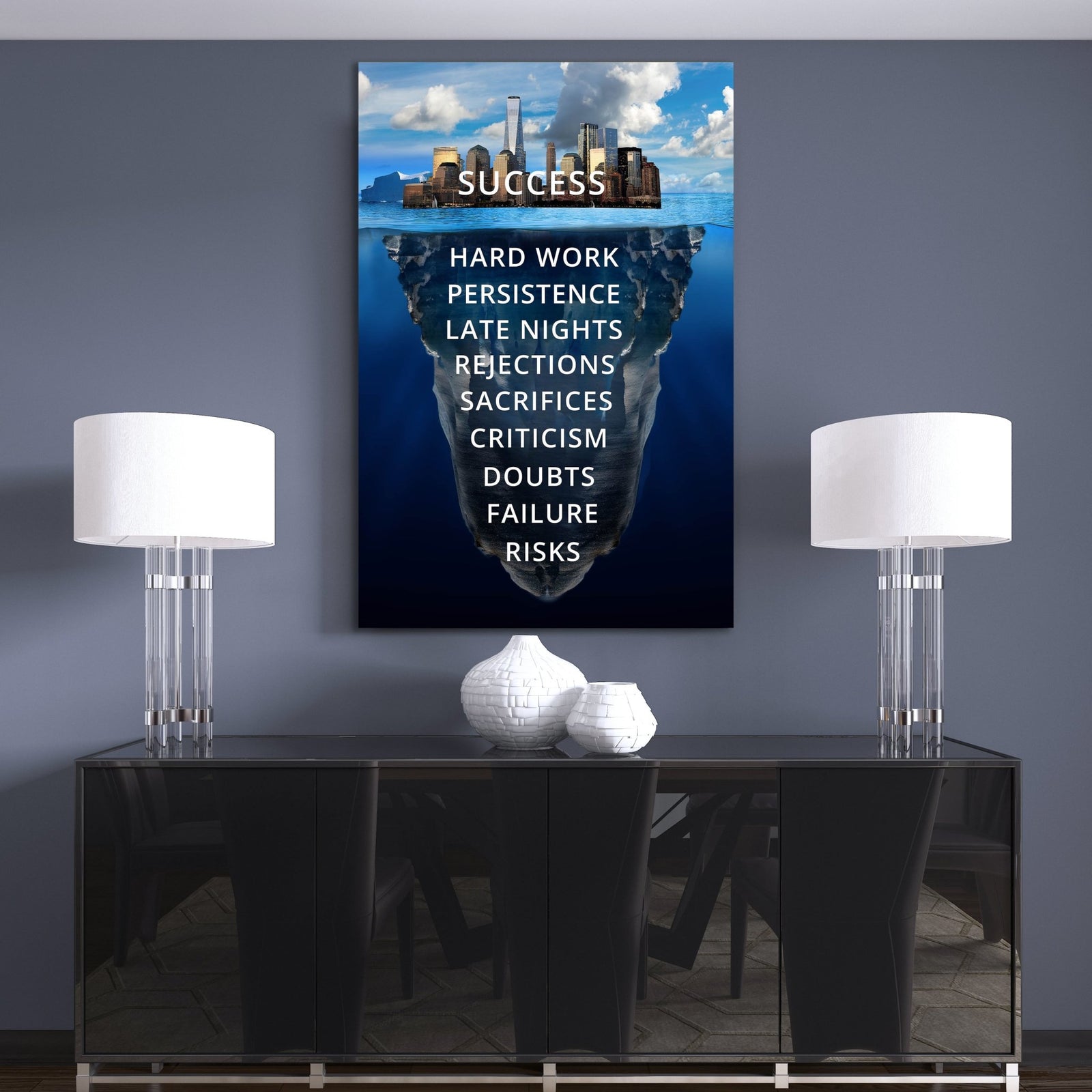 Success Wall Art - The Trendy Art