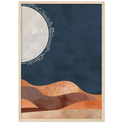 Sun and Moon Boho Wall Art - The Trendy Art