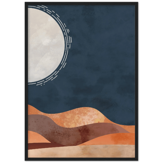 Sun and Moon Boho Wall Art - The Trendy Art