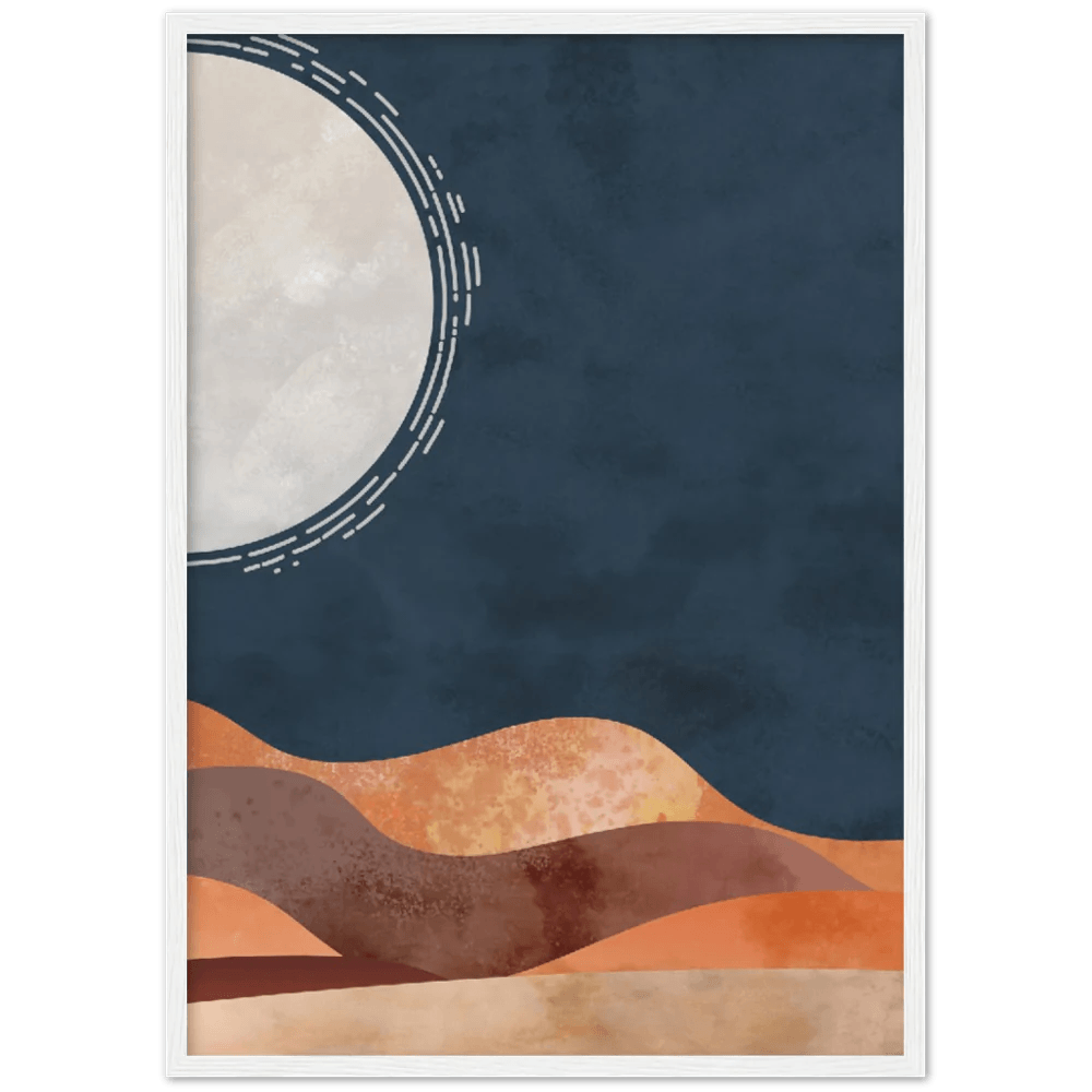 Sun and Moon Boho Wall Art - The Trendy Art