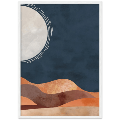 Sun and Moon Boho Wall Art - The Trendy Art