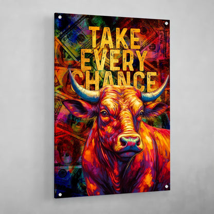 Take Every Chance Wall Art - The Trendy Art