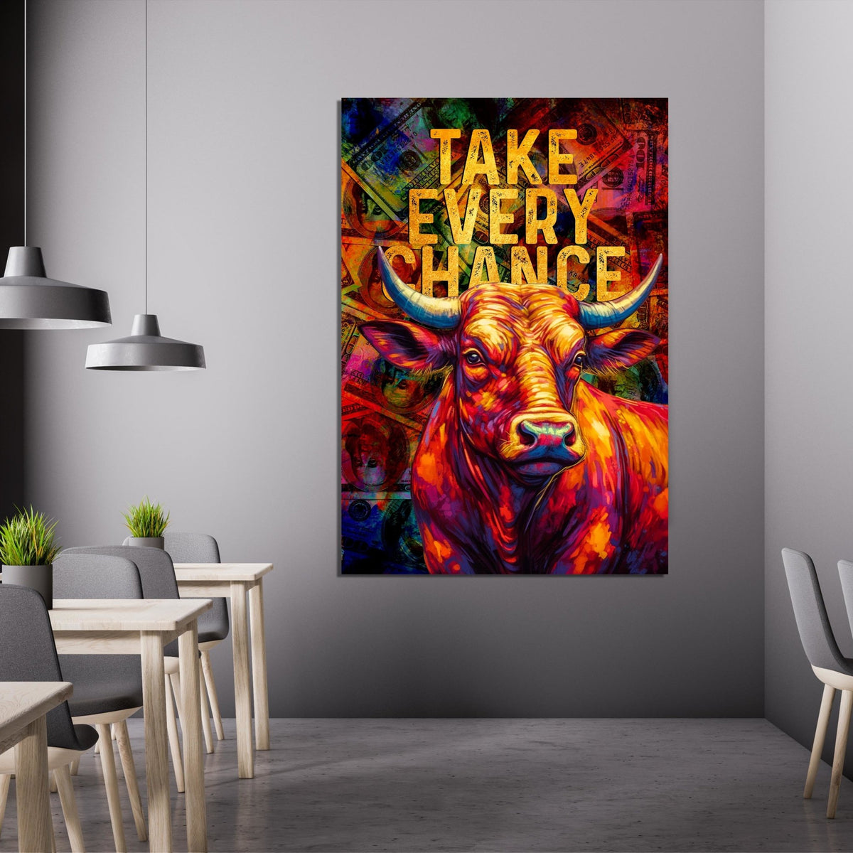 Take Every Chance Wall Art - The Trendy Art