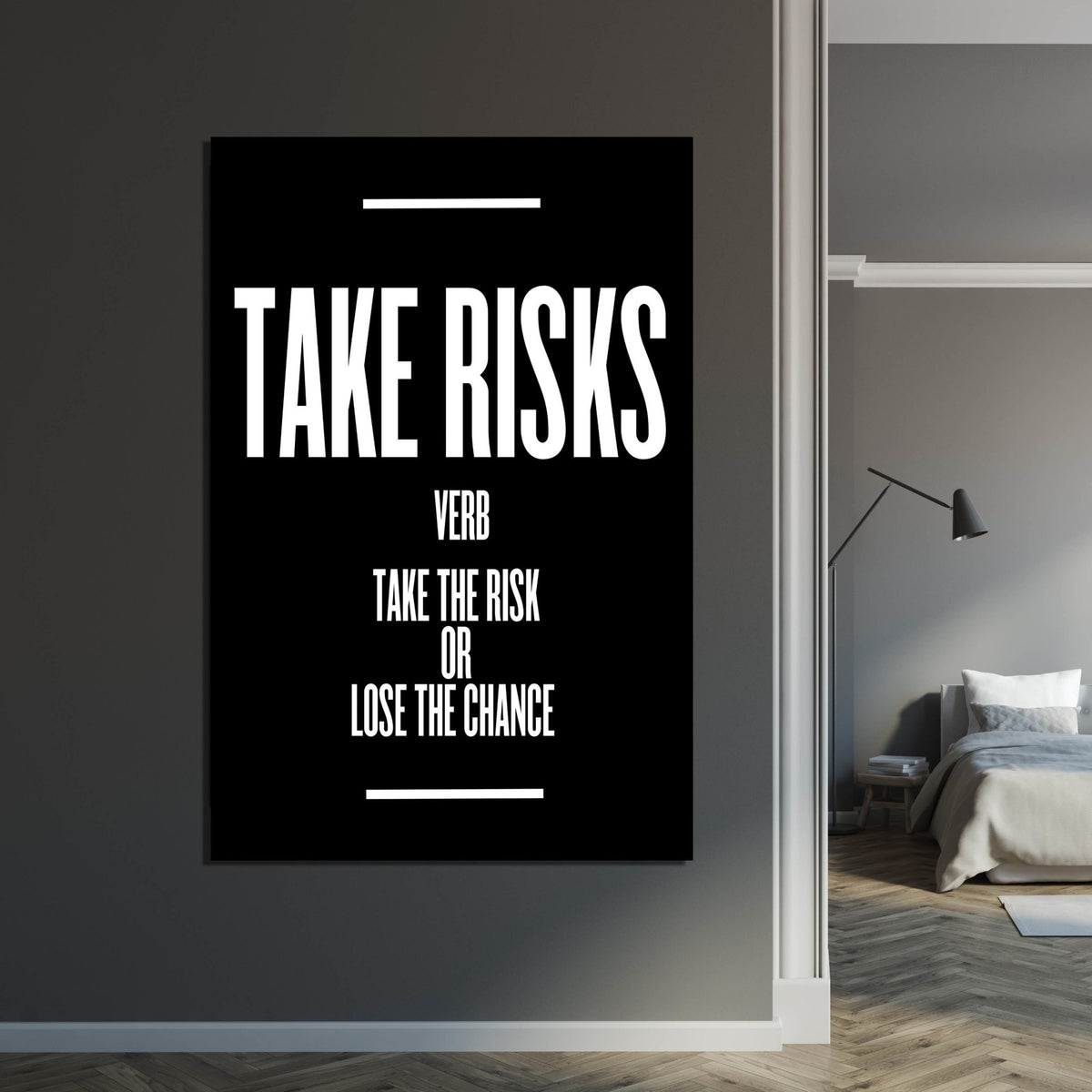 Take Risks Wall Art - The Trendy Art