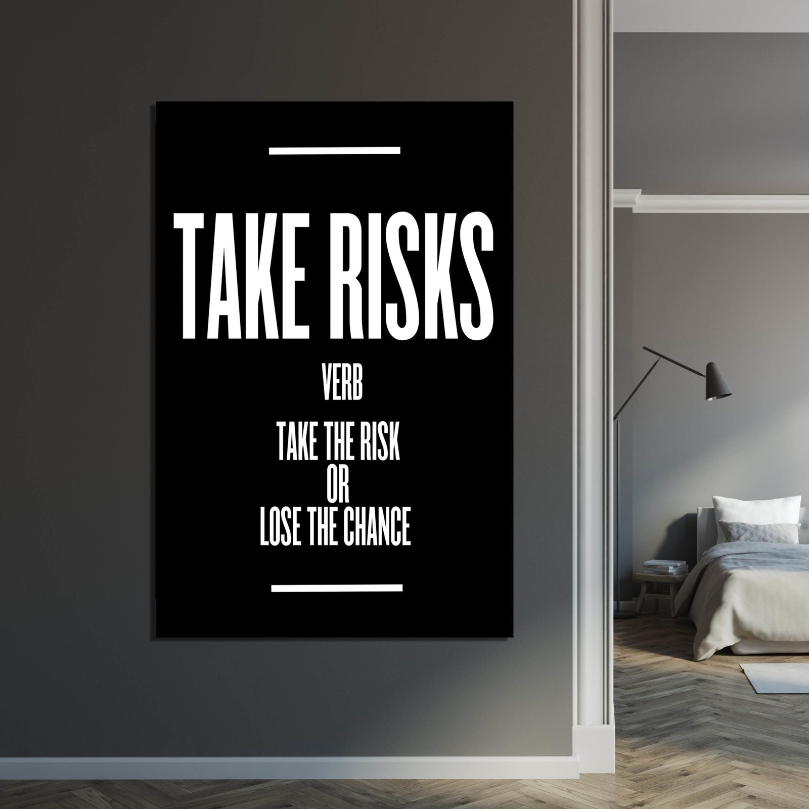 Take Risks Wall Art - The Trendy Art