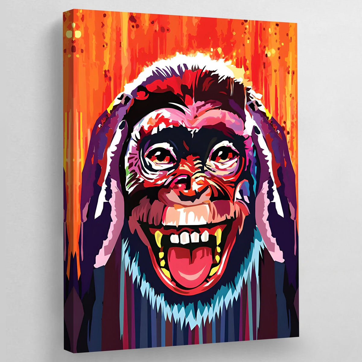 Three Monkeys Hear No Evil - The Trendy Art