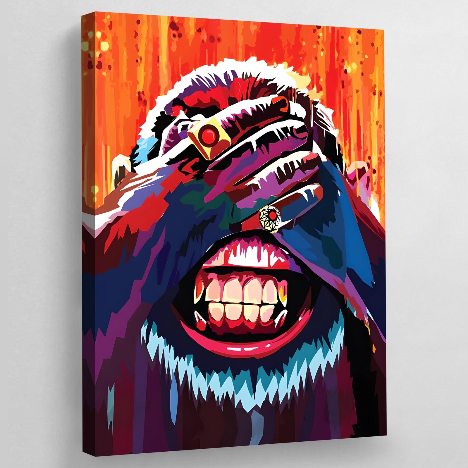 Three Monkeys See No Evil - The Trendy Art