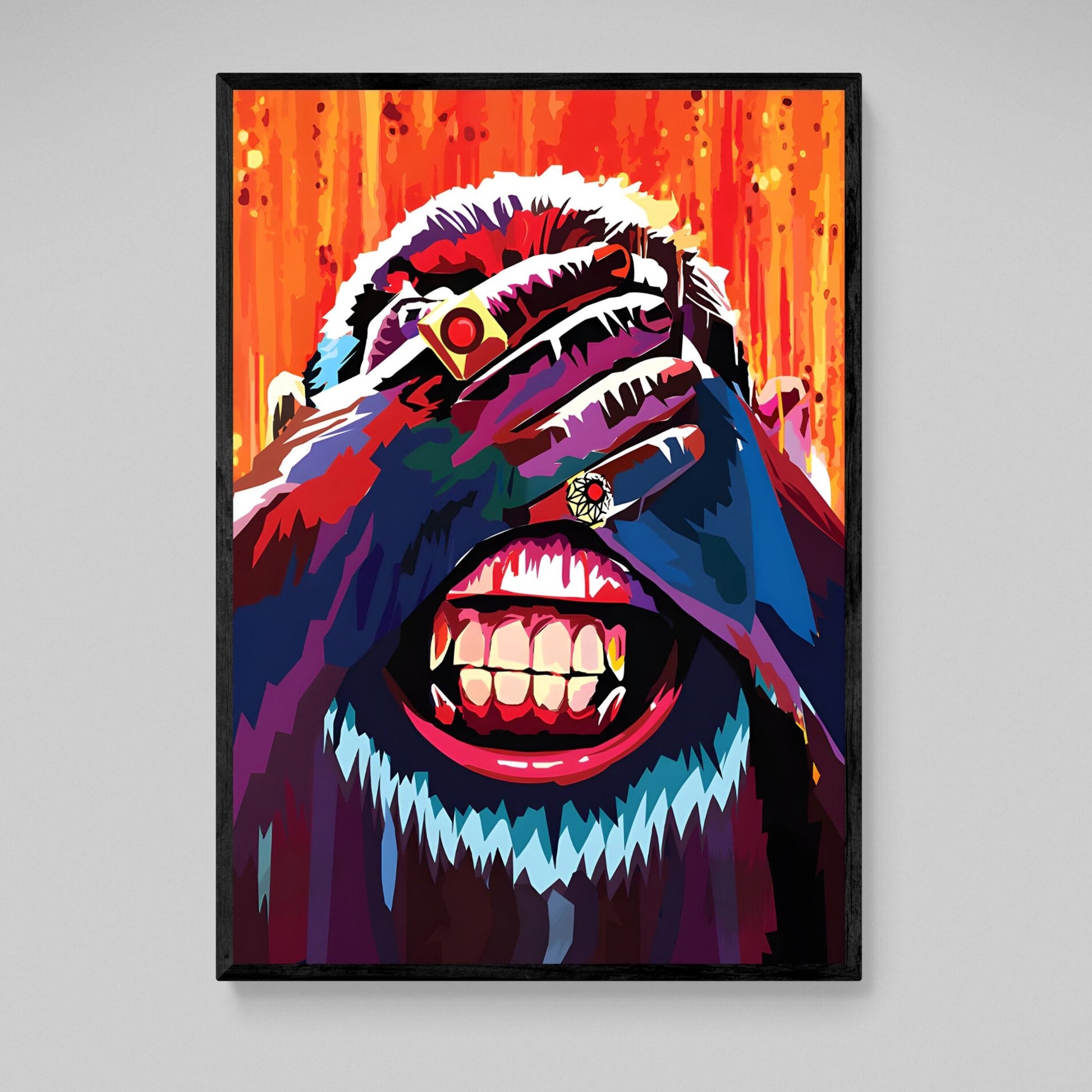 Three Monkeys See No Evil - The Trendy Art
