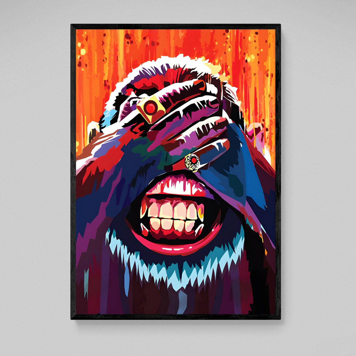 Three Monkeys See No Evil - The Trendy Art