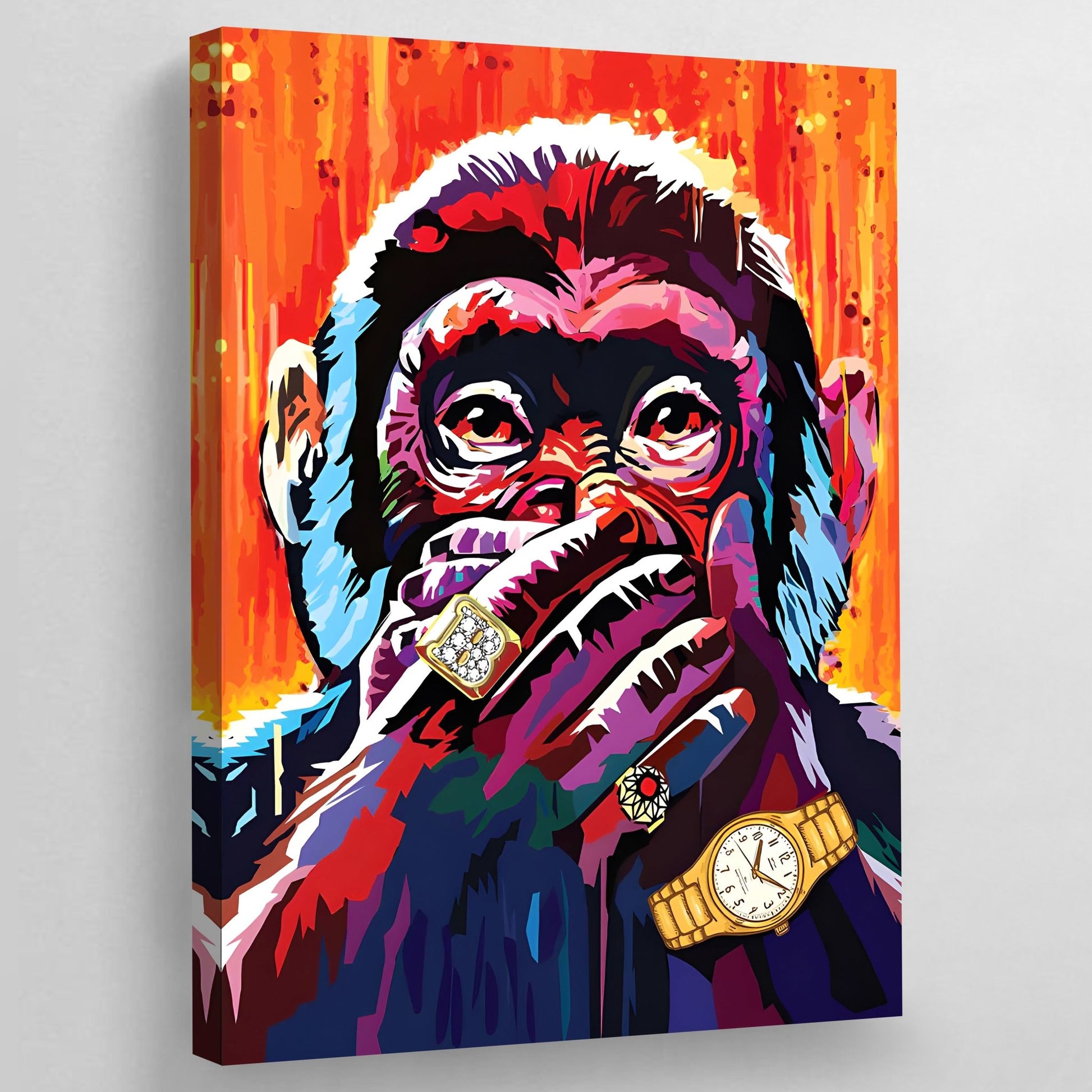 Three Monkeys Speak No Evil - The Trendy Art