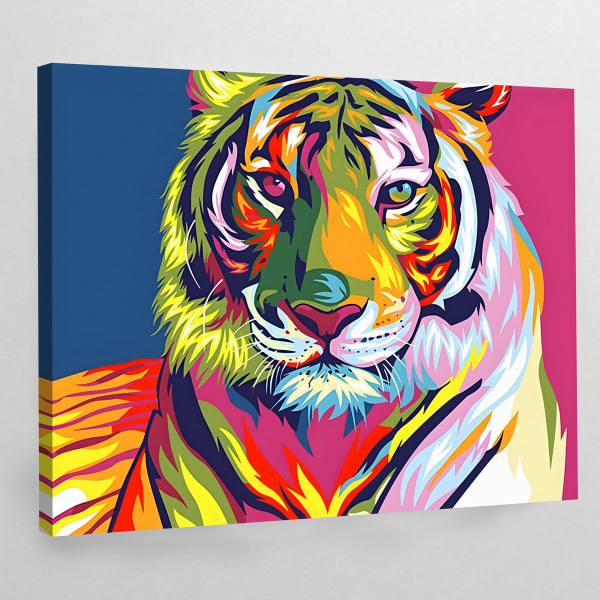 Tiger Pop Art Canvas - The Trendy Art