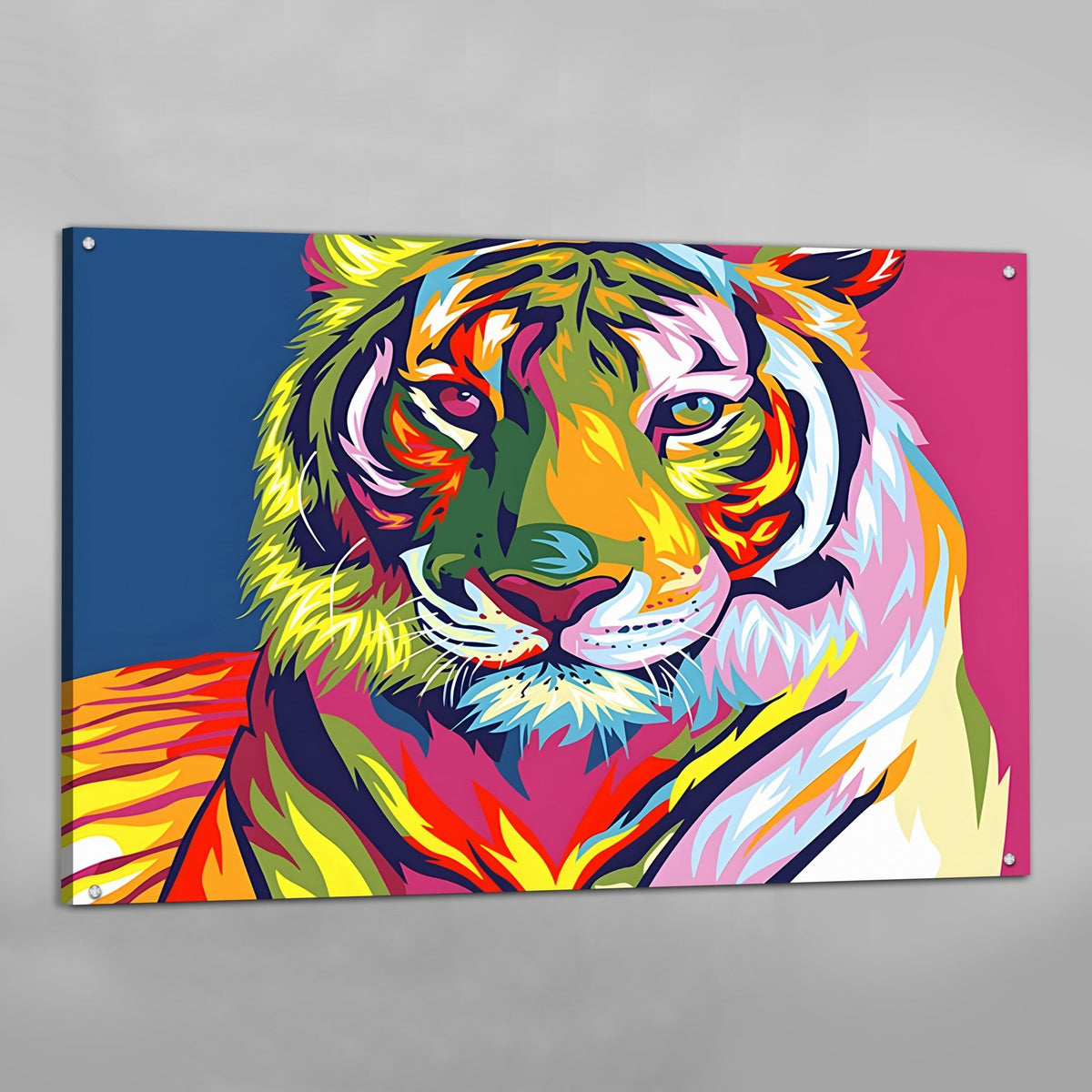 Tiger Pop Art Canvas - The Trendy Art