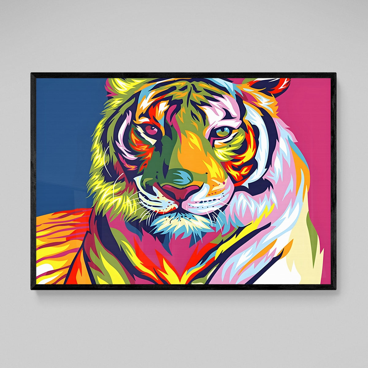 Tiger Pop Art Canvas - The Trendy Art