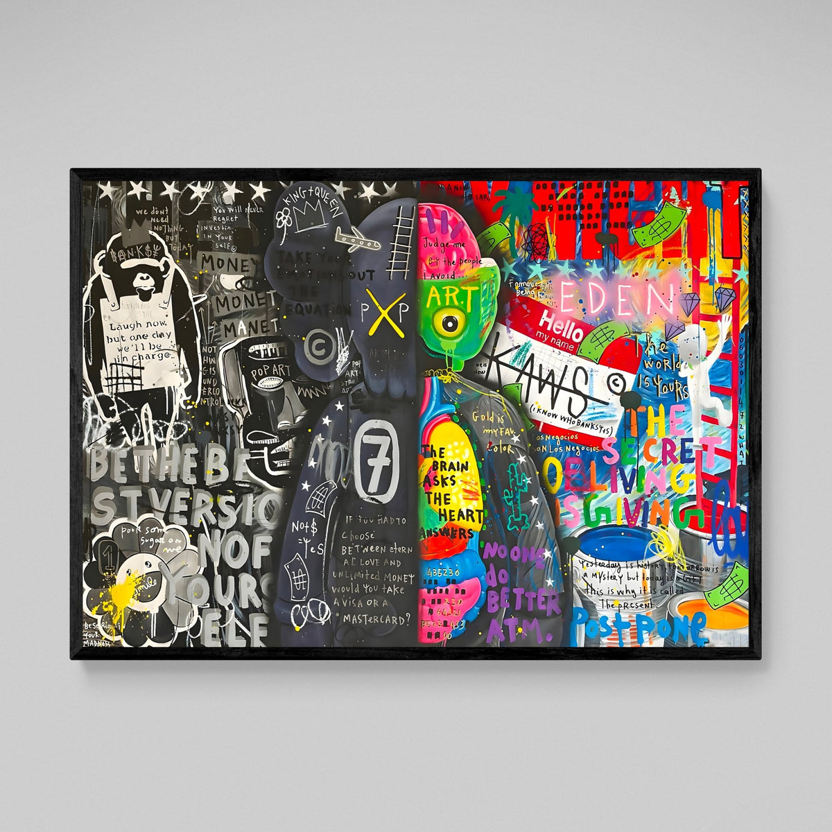 Toy Street Art Canvas - The Trendy Art