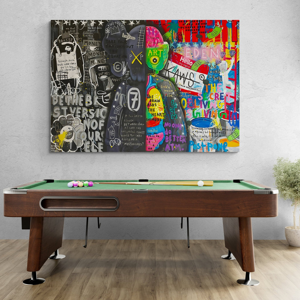 Toy Street Art Canvas - The Trendy Art