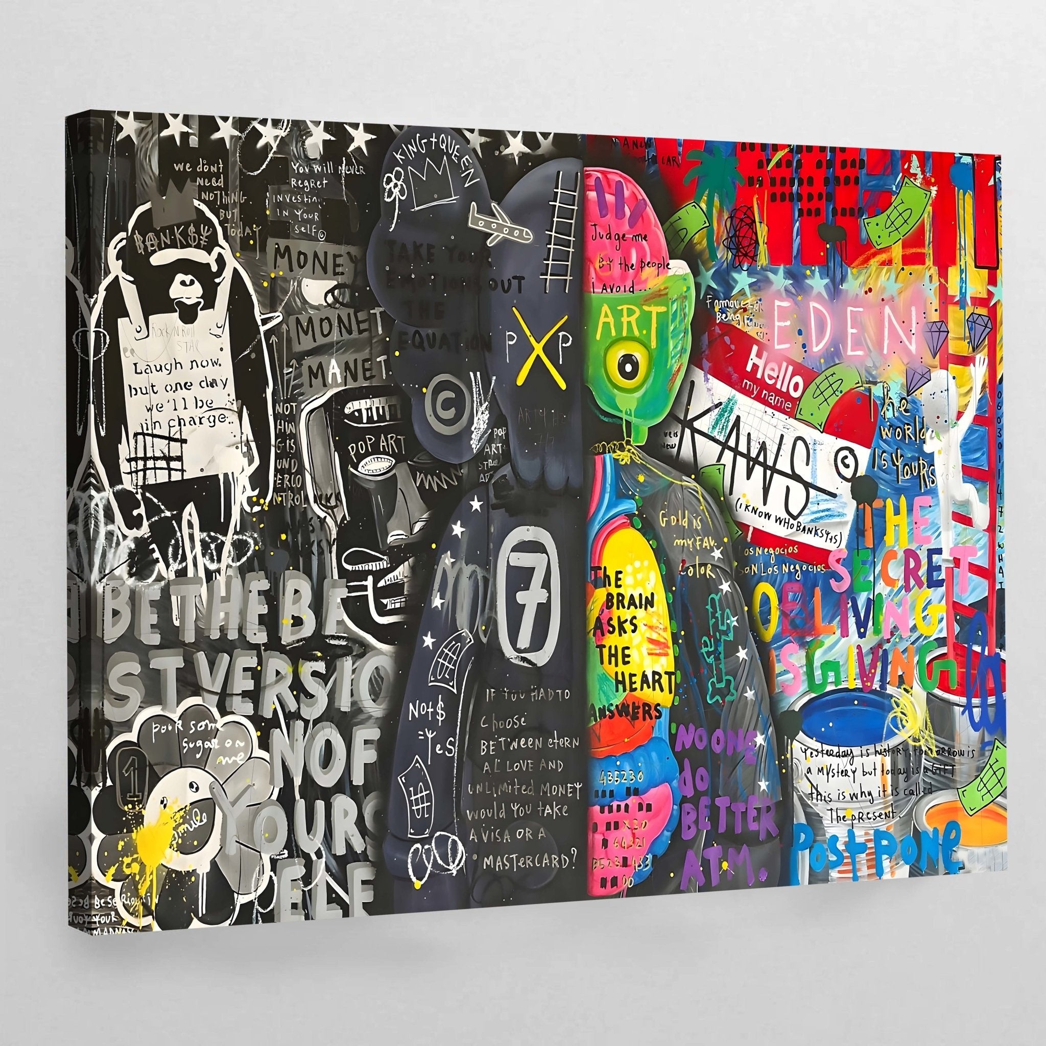 Toy Street Art Canvas | The Trendy Art