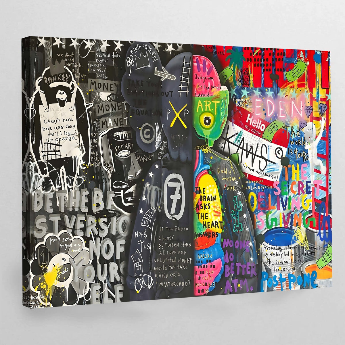 Toy Street Art Canvas - The Trendy Art