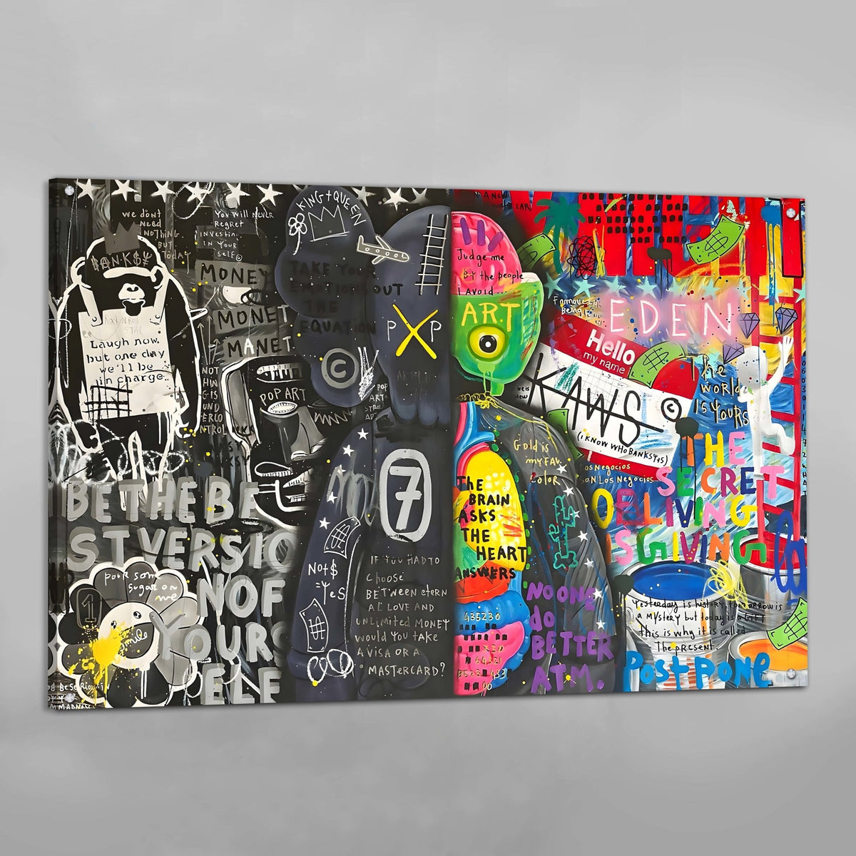 Toy Street Art Canvas - The Trendy Art