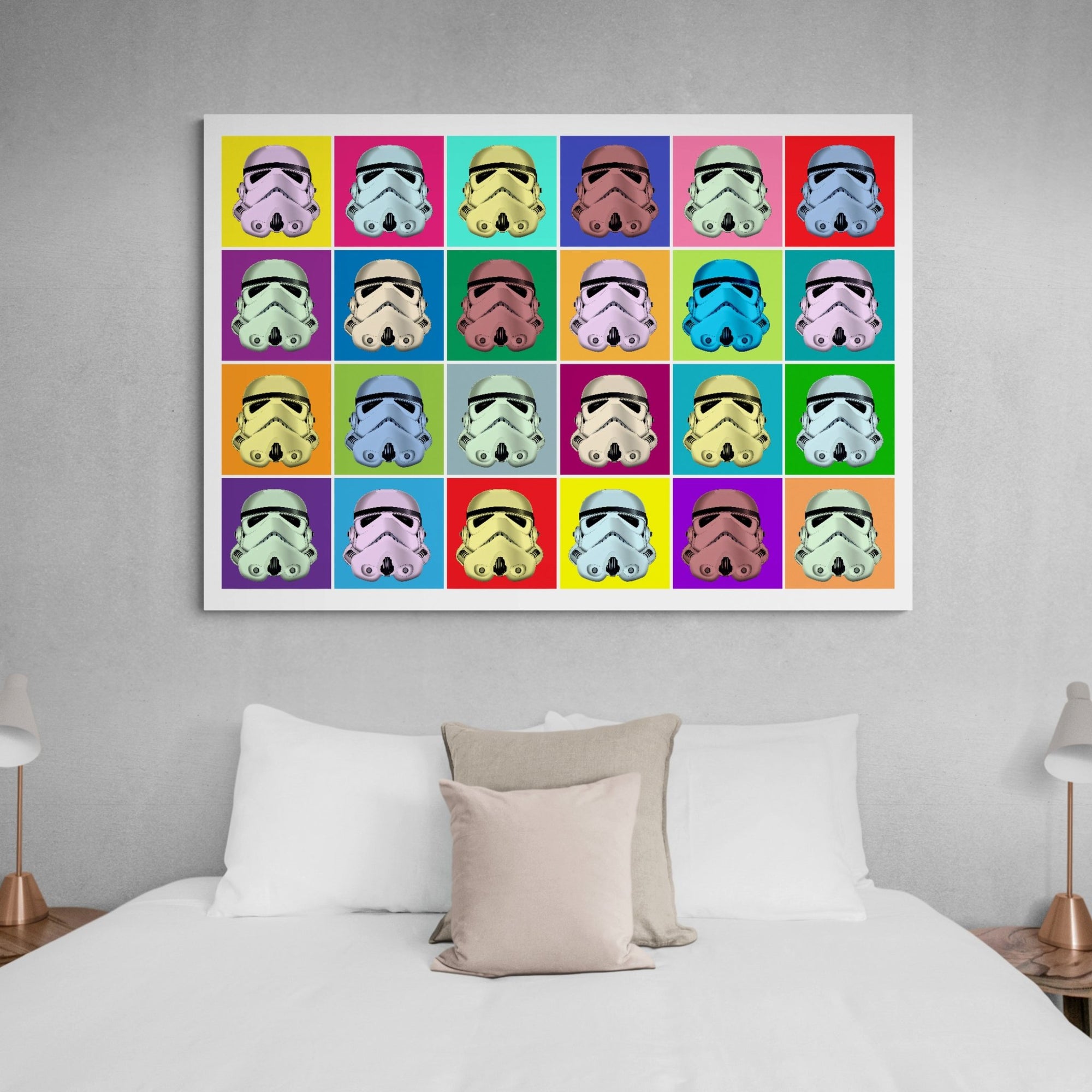 Trooper Pop Art Canvas - The Trendy Art