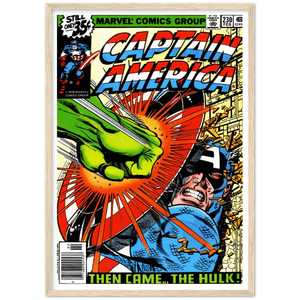 Vintage American Wall Art - The Trendy Art