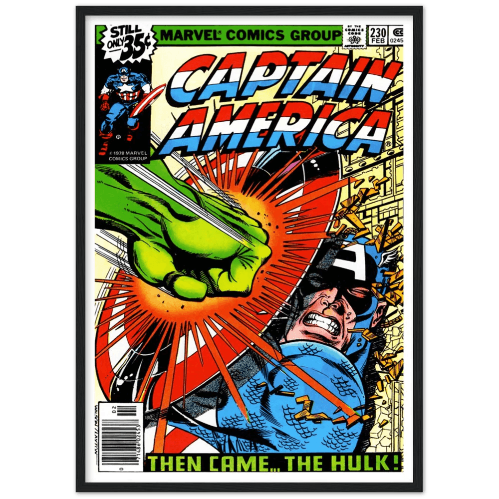 Vintage American Wall Art - The Trendy Art