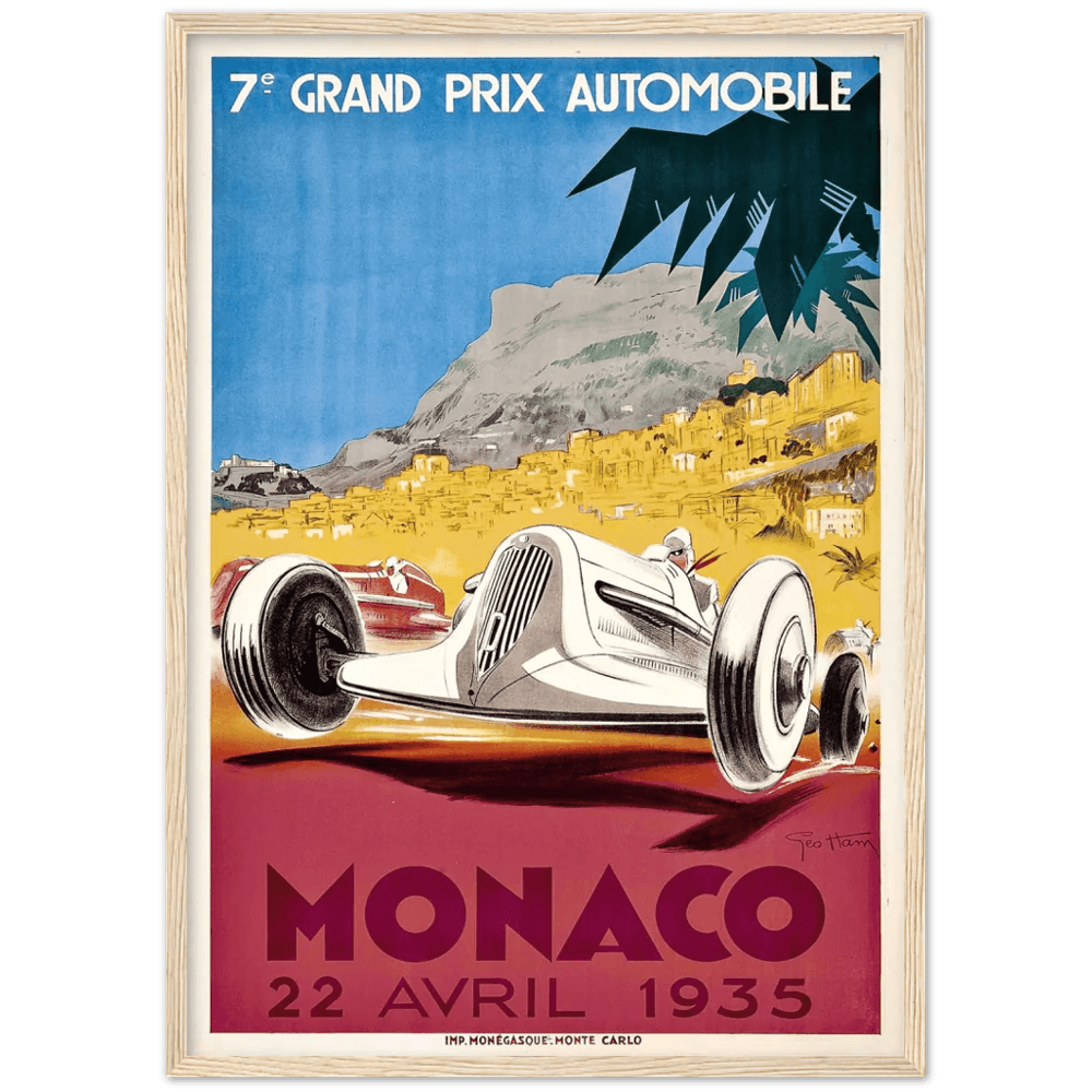 Vintage Automotive Wall Art - The Trendy Art