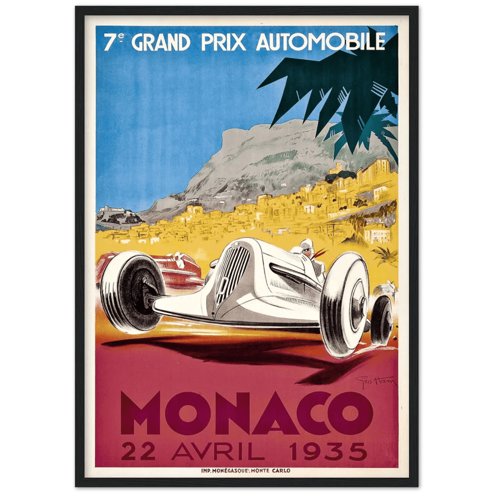 Vintage Automotive Wall Art - The Trendy Art