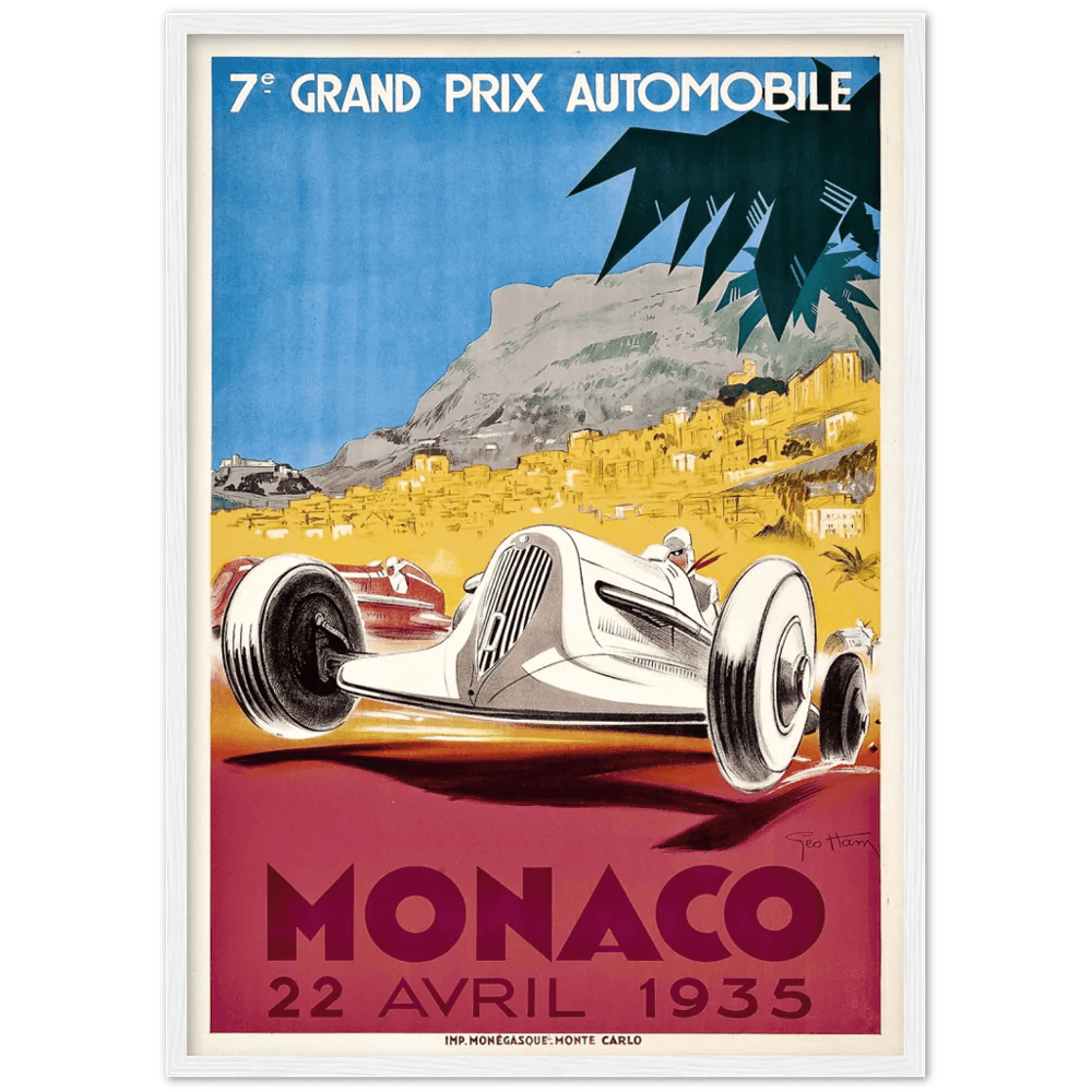 Vintage Automotive Wall Art - The Trendy Art