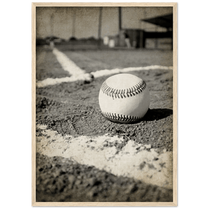 Vintage Baseball Wall Art - The Trendy Art