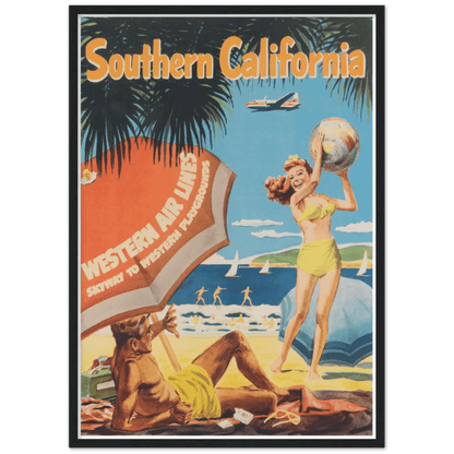 Vintage Beach Wall Art - The Trendy Art