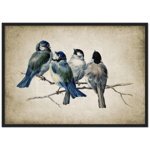 Vintage Bird Wall Art - The Trendy Art