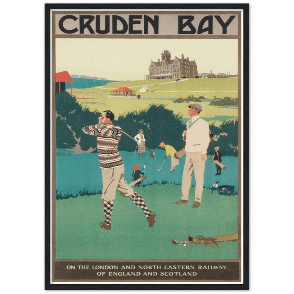 Vintage Golf Wall Art - The Trendy Art