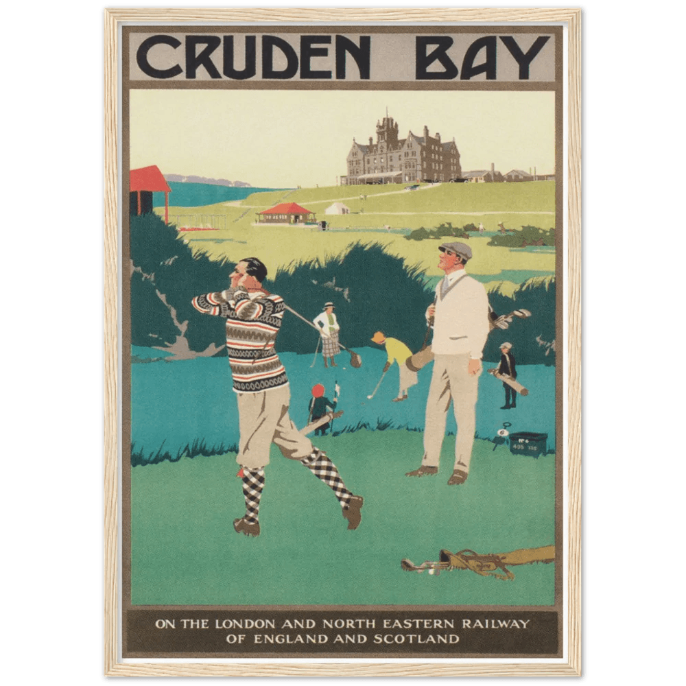 Vintage Golf Wall Art - The Trendy Art