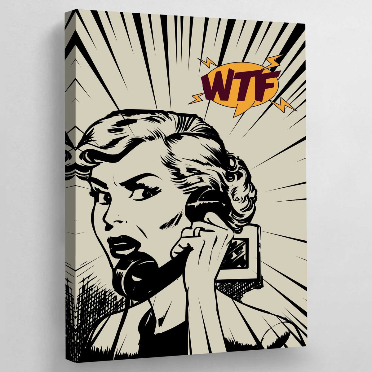 Vintage Pop Art Canvas - The Trendy Art