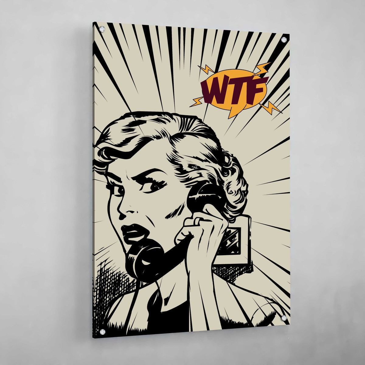 Vintage Pop Art Canvas - The Trendy Art