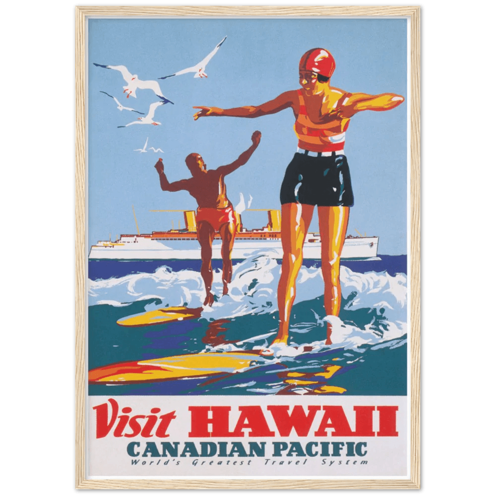 Vintage Surf Wall Art - The Trendy Art