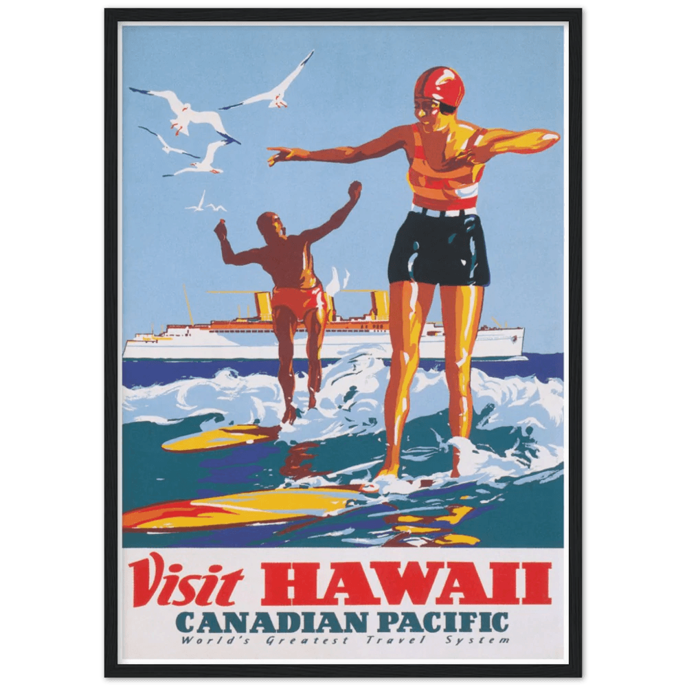 Vintage Surf Wall Art - The Trendy Art