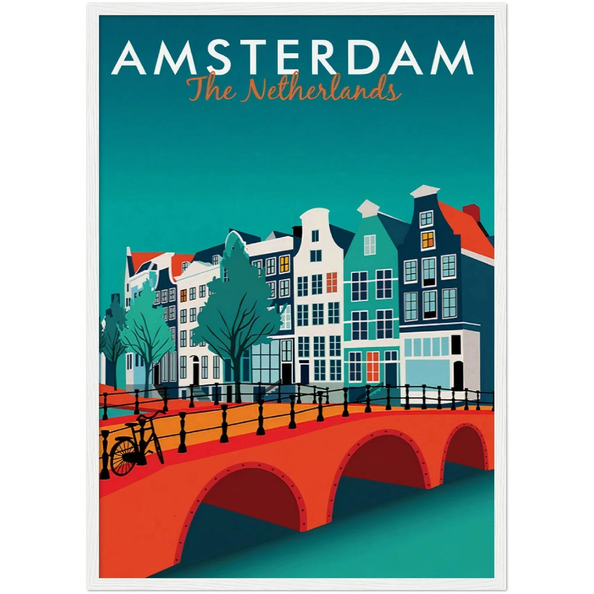 Wall Art Amsterdam - The Trendy Art