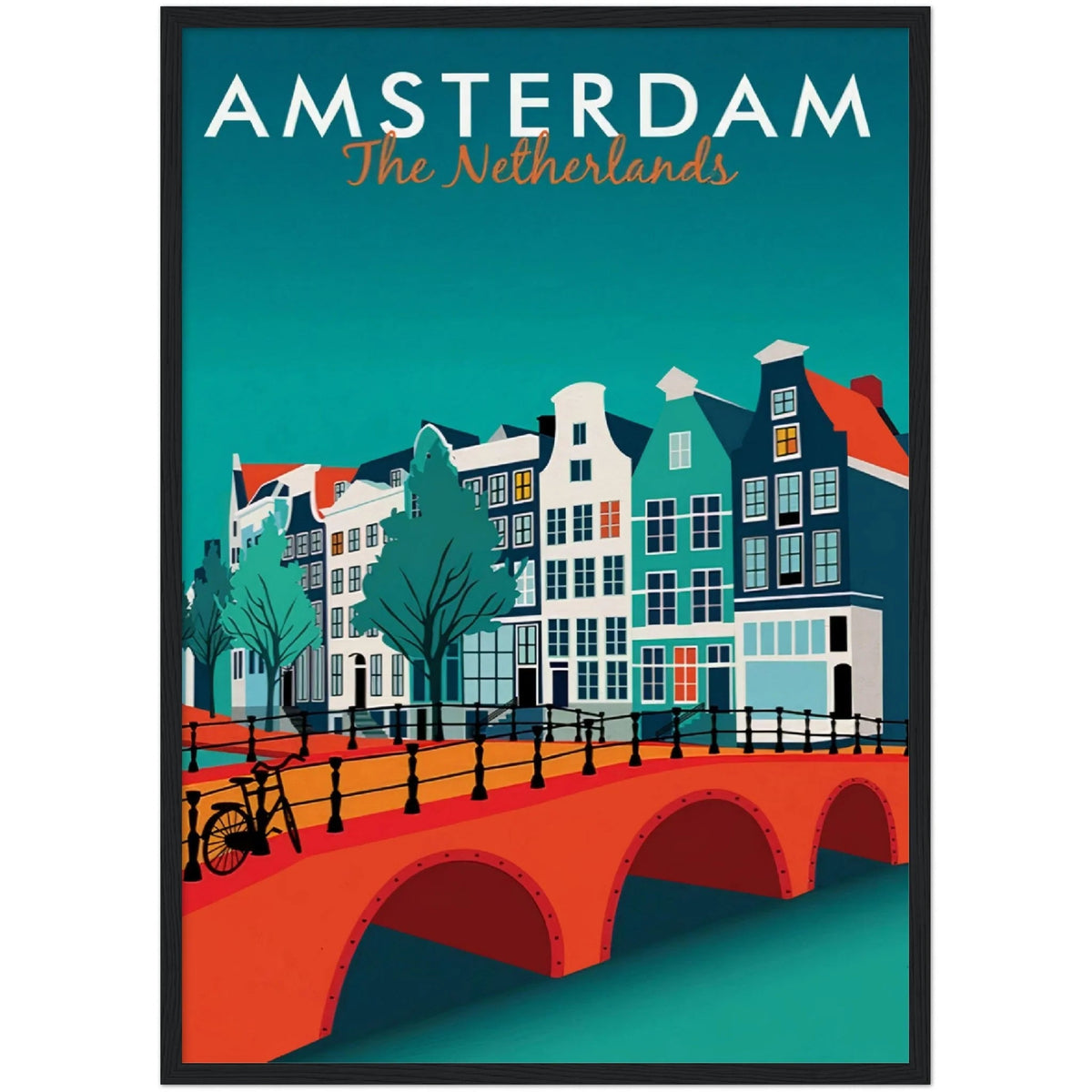 Wall Art Amsterdam - The Trendy Art