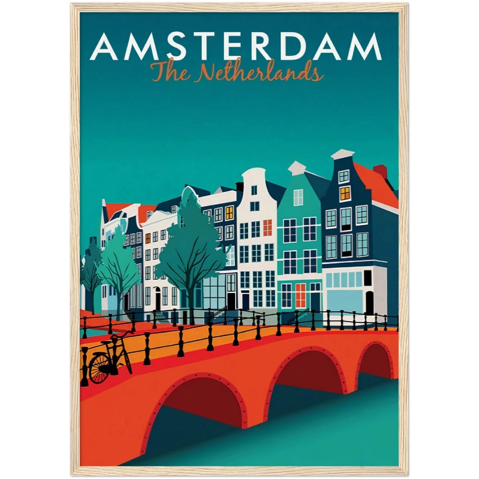Wall Art Amsterdam - The Trendy Art