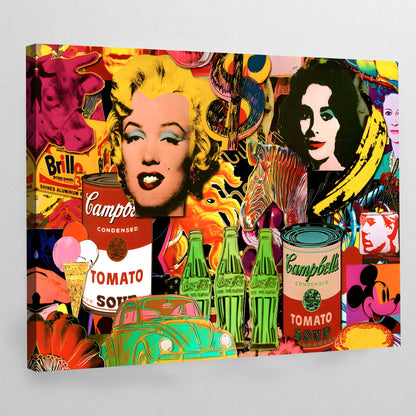 Wall Pop Art Canvas - The Trendy Art